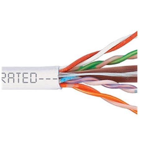 CMP CAT6 PLENUM VALUE LINE 500 MHz WHITE