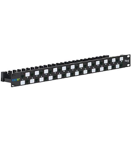 Patch Panel-Cat 6A- 24-P-1Rms