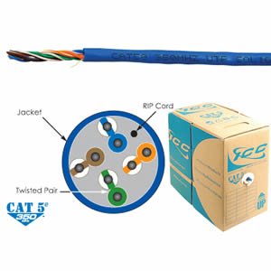CAT5e CMR PVC Cable BLUE