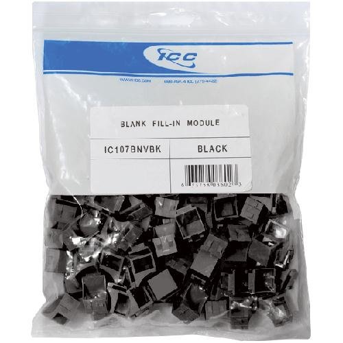 Hd Module- Blank 100 Pk- Black