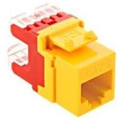 Module- Cat 6- Hd- Yellow