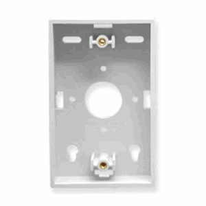 Mounting Box- Low-Profile- 1-Gang- Ivory