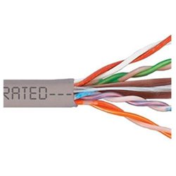 CMP CAT6 PLENUM VALUE LINE 500 MHz GRAY