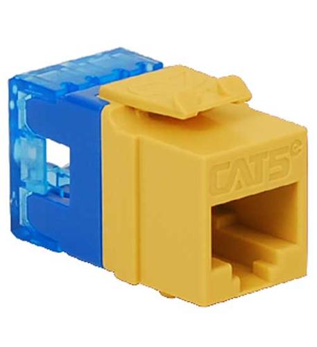 MODULE- CAT 5e- HD- YELLOW