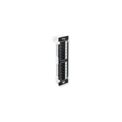 Patch Panel- Vertical- Cat 5E- 12-Port