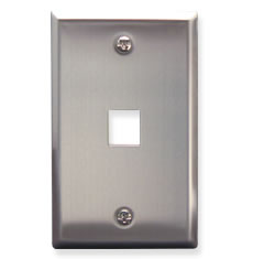 IC107SF1SS- 1Port Face  Stainless Steel