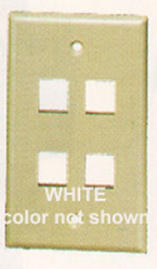 IC107F04WH - 4Port Face White