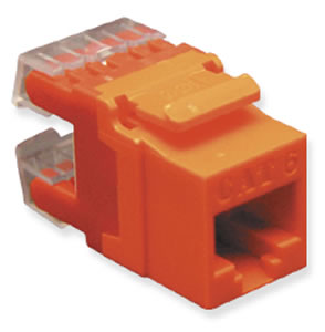 Module- Cat 6- Hd- Orange