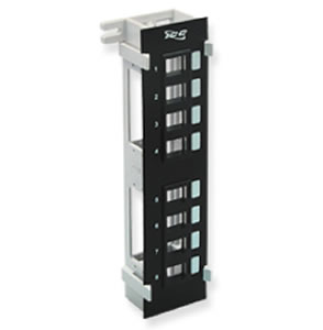 Patch Panel- Blank-Vertical-8-Port Flush