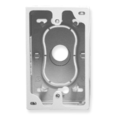 Junction Box- 1-Gang- White