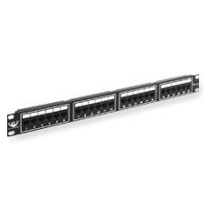 PATCH PANEL- CAT 5e- 24-PORT- 1 RMS