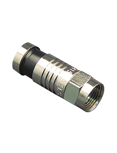 Connector- F-Type- Rg6- 100Pk