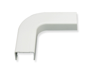 FLAT ELBOW- 1 1/4in- WHITE- 10PK