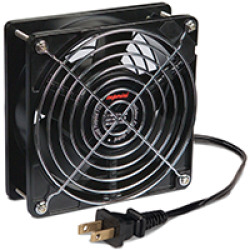 5" X 5" Extra-Quiet Circulator Fan, Black