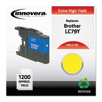 Remanufactured LC79Y Extra High-Yield Ink, Yellow