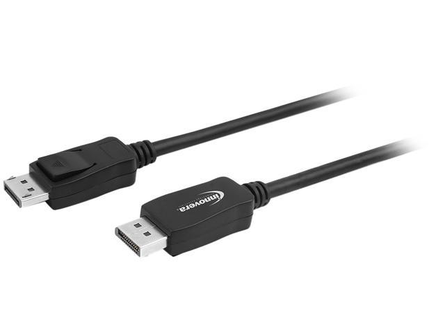 DisplayPort Cable, 10 ft, Black
