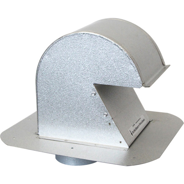 InOvate DryerJack Zero Back High Profile Pressure Roof Vent - DJK486