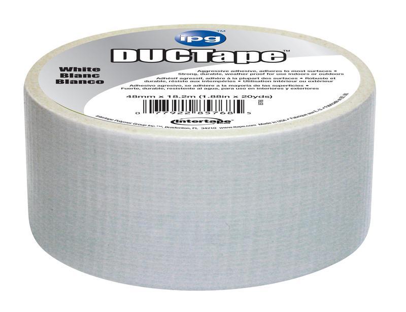 6720Wht 2 In. X20Yd White Duct Tape