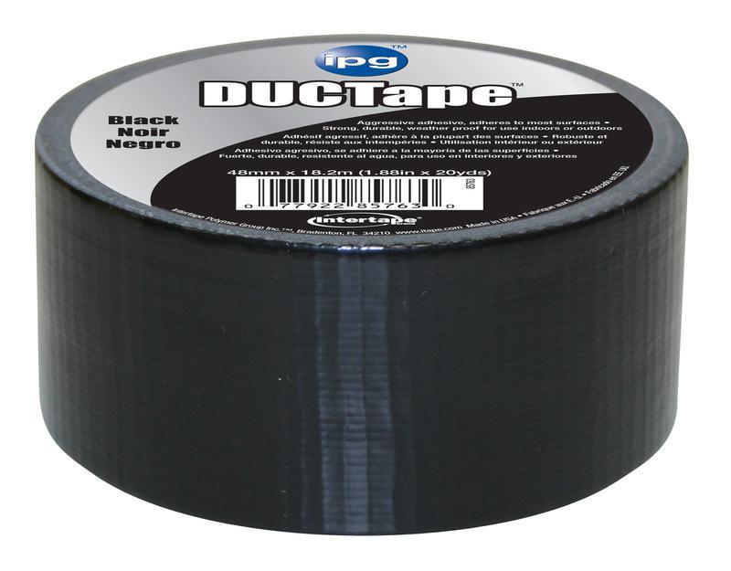 6720Blk 2X20Yd Black Duct Tape
