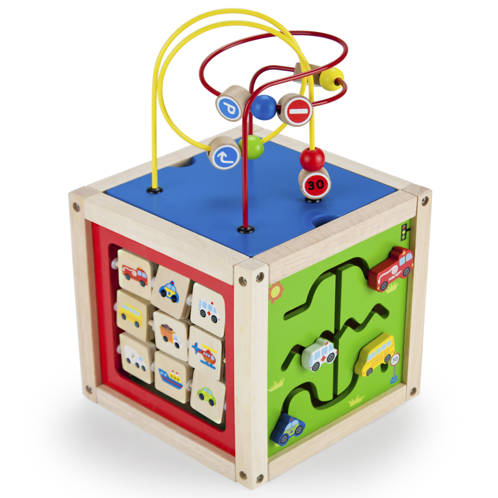 Wooden Wonders 5-in-1 Deluxe Activity Hub