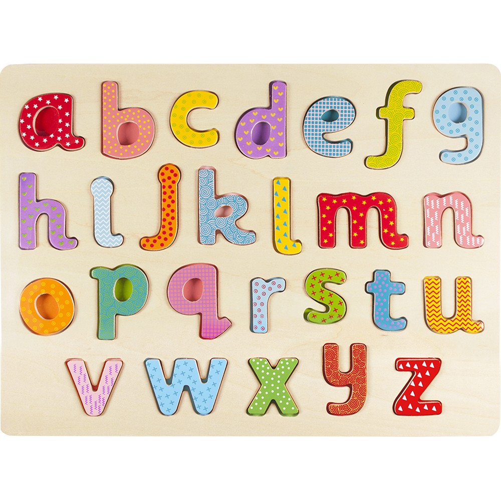 Professor Poplar Lower-case Alphabet Puzzle