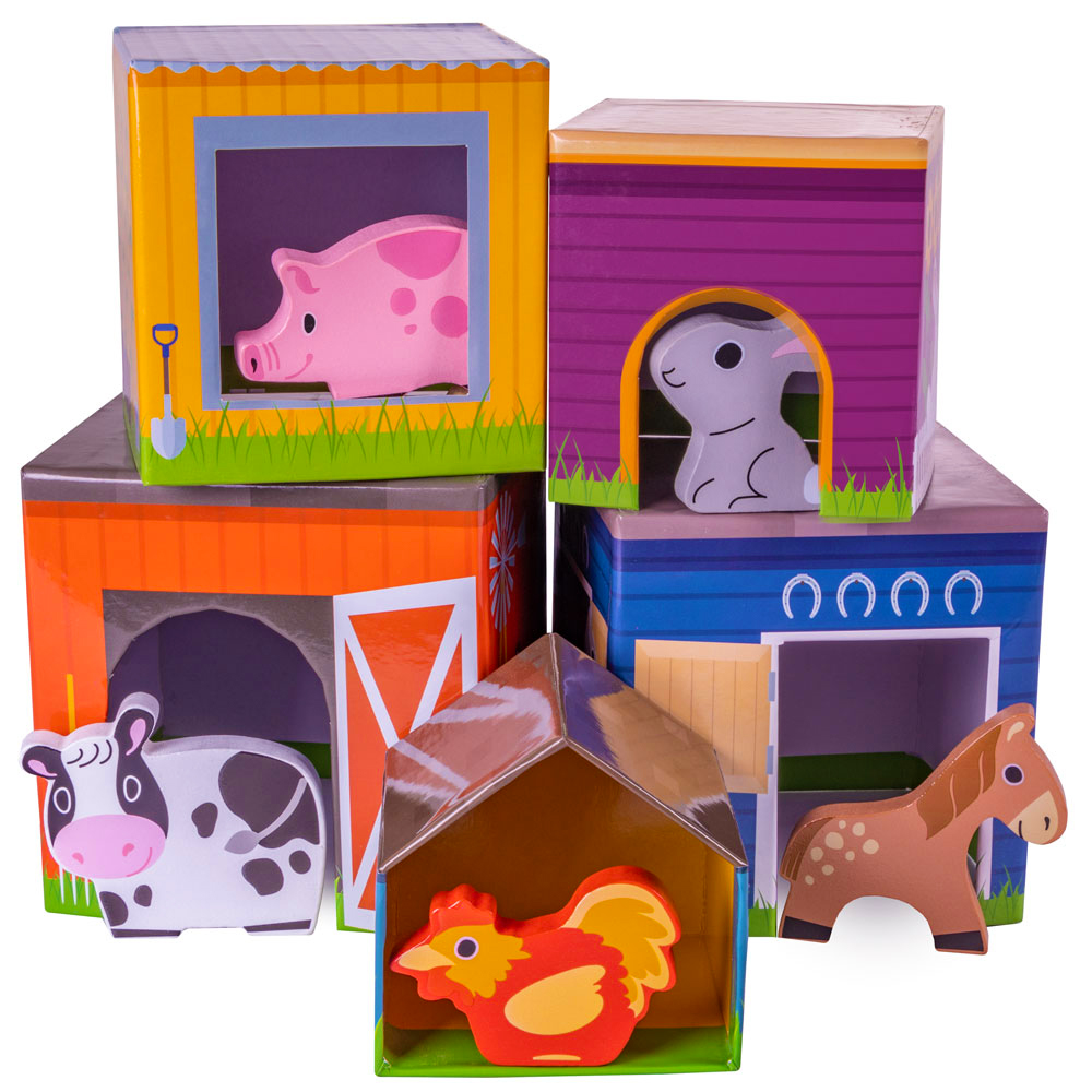 Friendly Farm Match 'n Stack Nesting Blocks