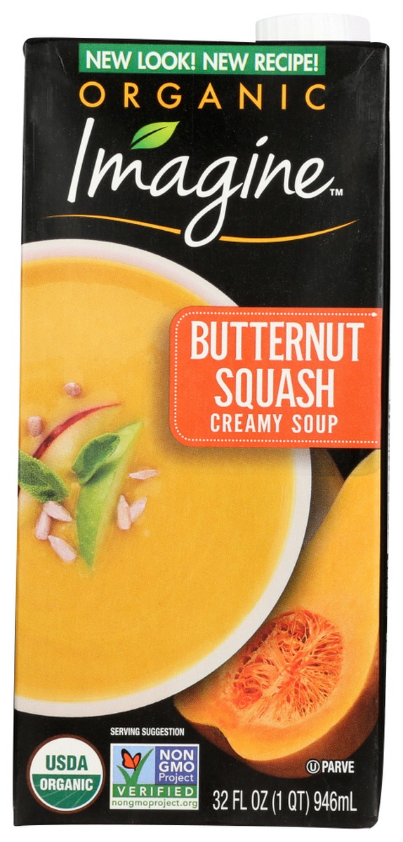 Imagine Foods Creamy Butternut Squash Soup (12x32 Oz)