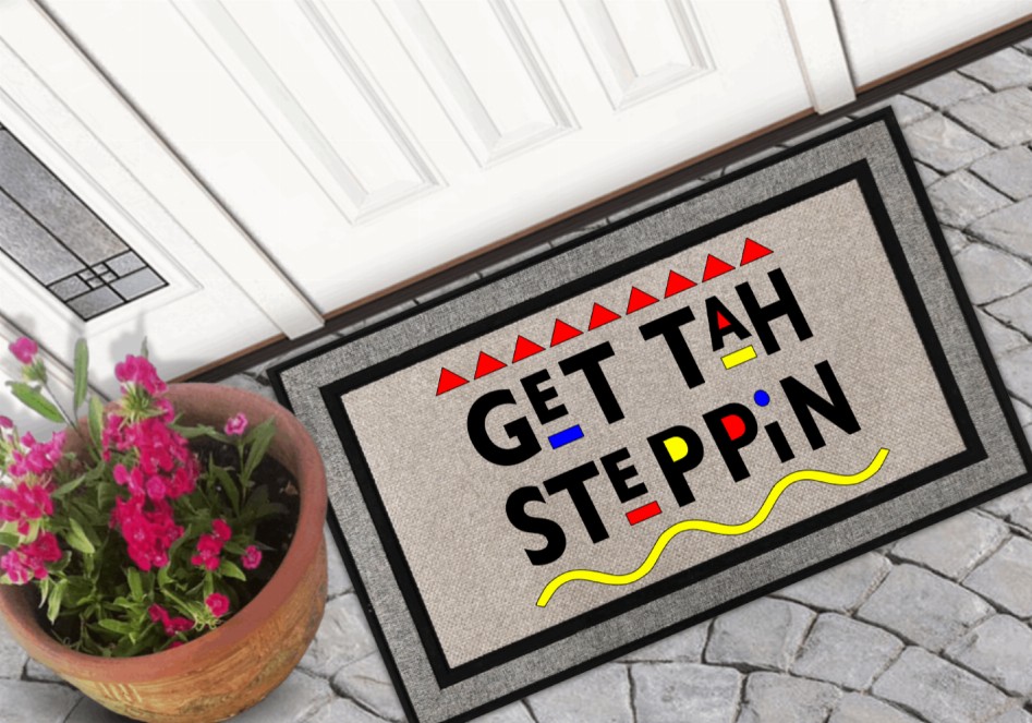 Get To Stepping Door Mat