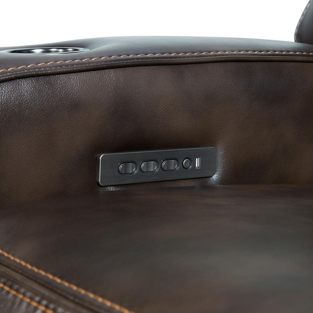 Dual-Pwr Recliner in Bolero Coffee