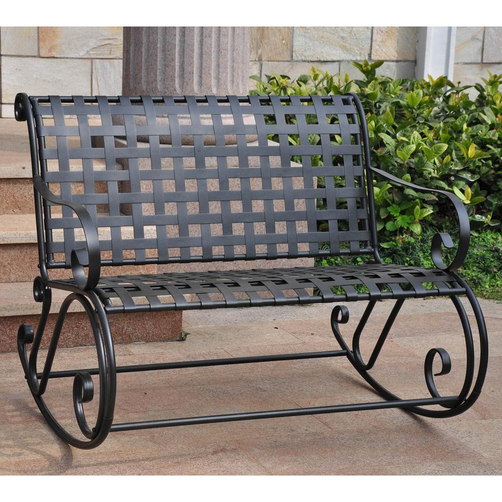 Mandalay Iron Bench Rocker