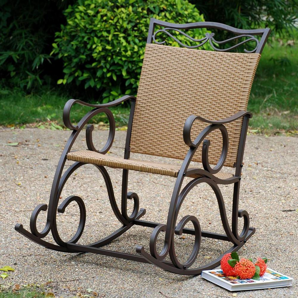 Valencia Resin Wicker/Steel Rocker