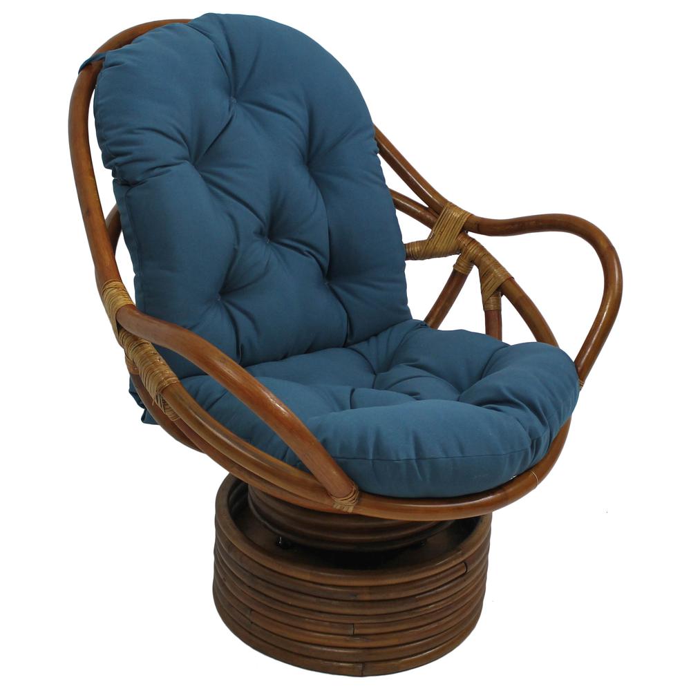 Swivel Rocker with Twill Cushion