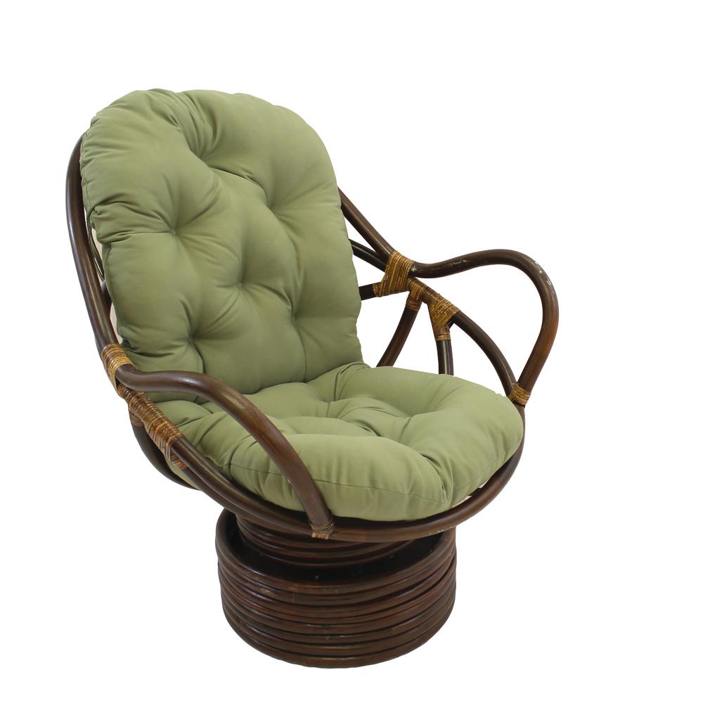 Swivel Rocker with Twill Cushion