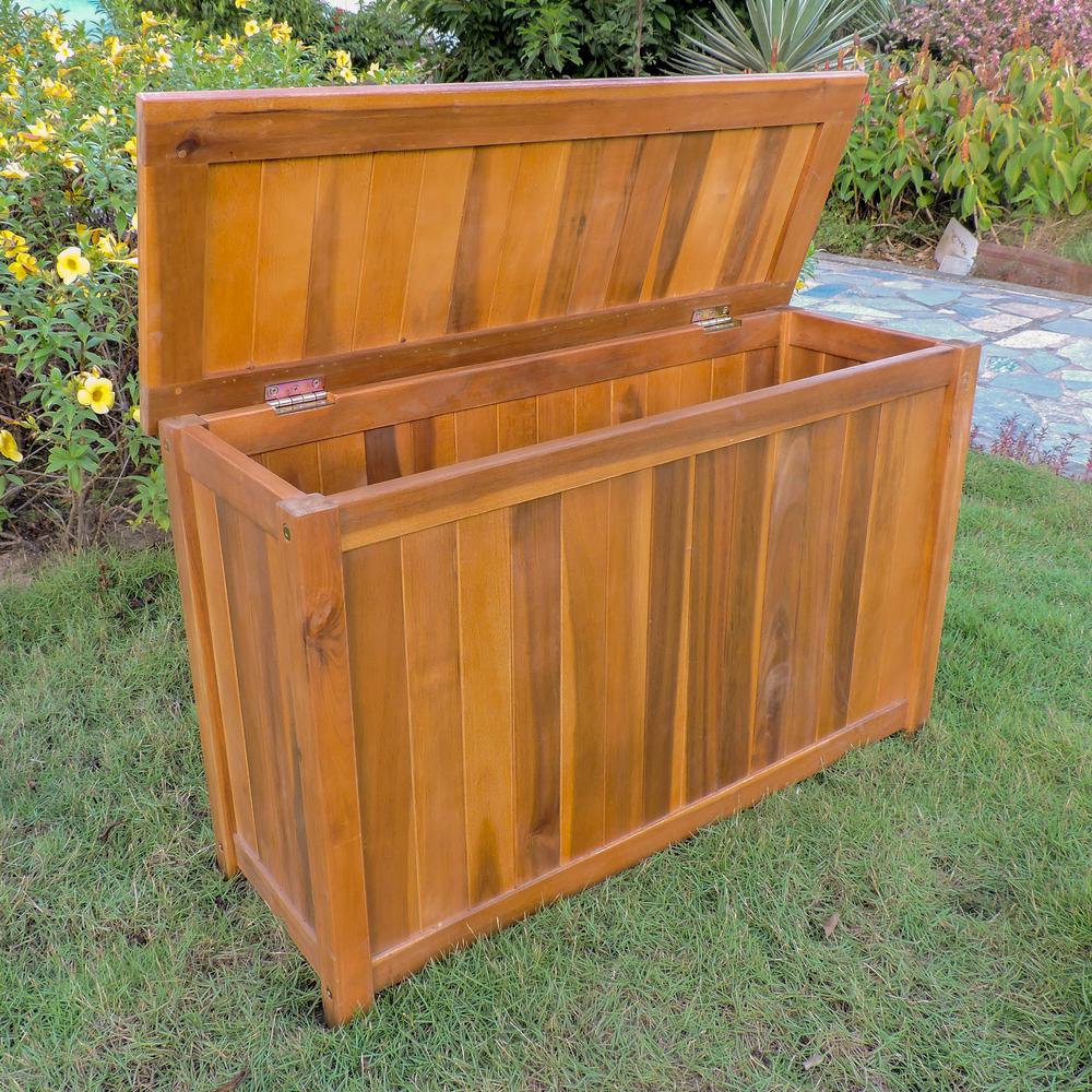 Royal Fiji Acacia Rectangular Storage Trunk