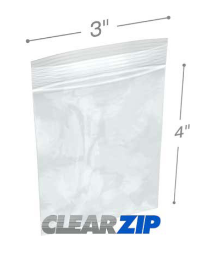 Clearzip Lock Top Bags