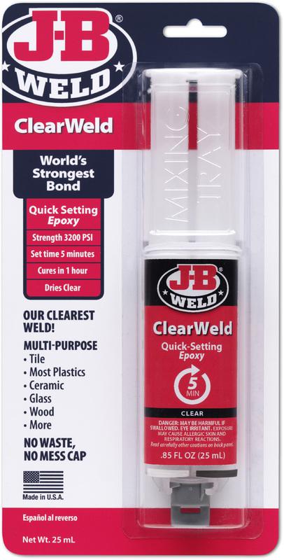 CLEARWELD CARDED 25ML RESEALABLE SYRINGE