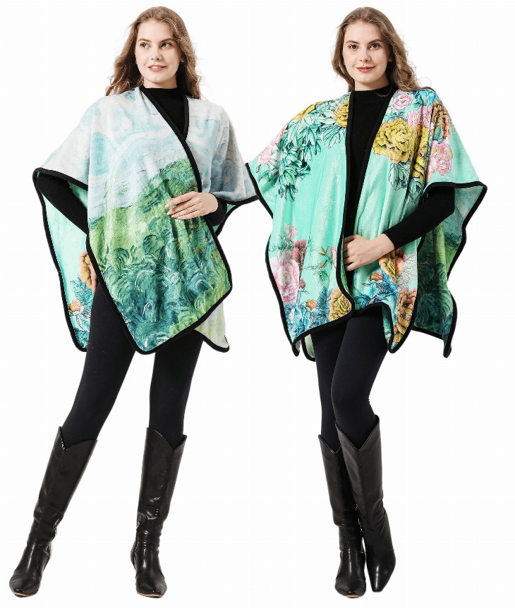 Double-Sided Super Soft Wearable Throw