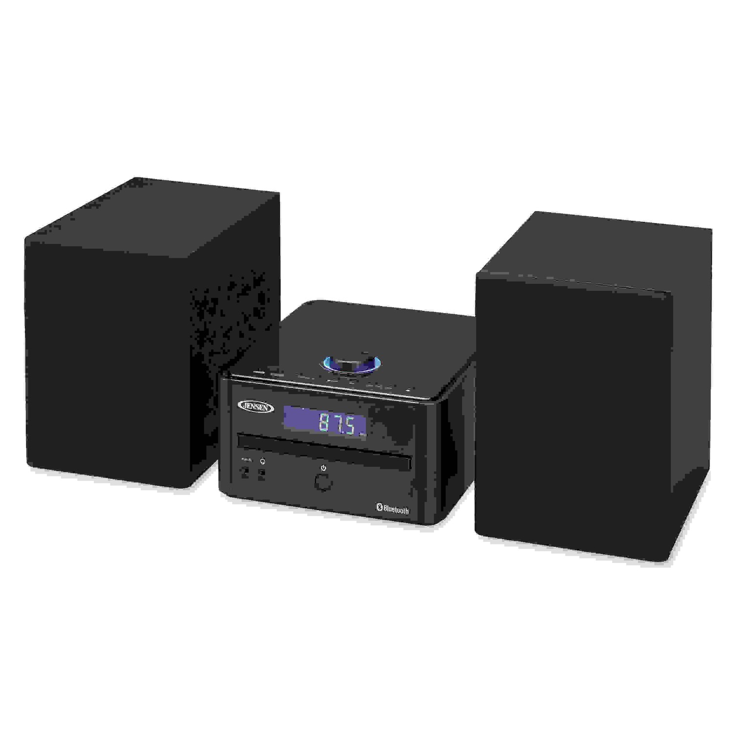 Jensen JBS-210 Compact Bookshelf Bluetooth Music System