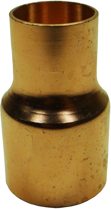 1/2X3/8 Copper Sw Red Coupling