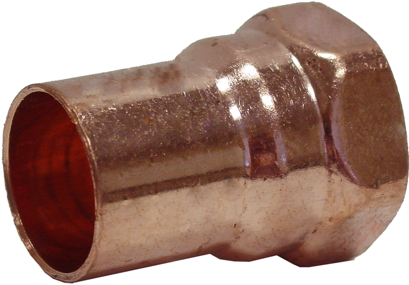 3/4X1/2 Copper Red Coupling
