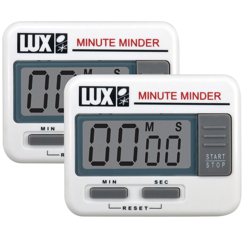 Electronic Minute Minder Timer, Pack of 2