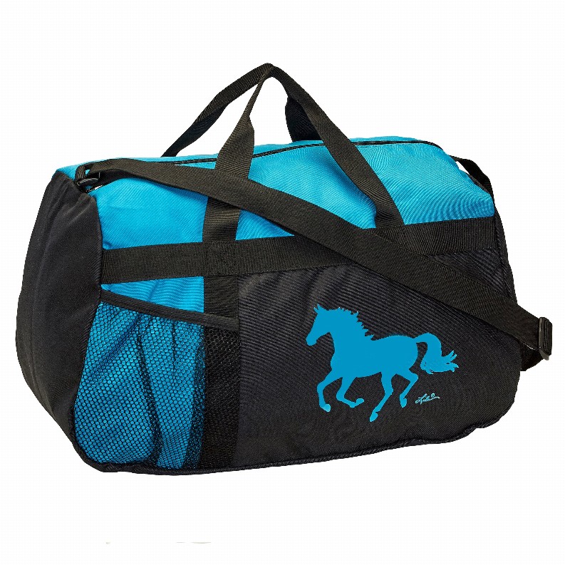 AWST Int Lila Galloping Horse Duffle Bag