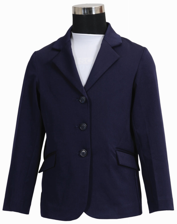 Equine Couture Children's Raleigh Show Coat 8 EC Navy