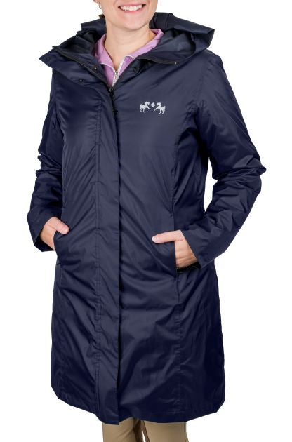 Equine Couture Ladies Any Weather 3-in-1 Jacket XS Navy