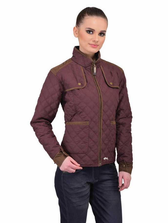 Equine Couture Ladies Cory Jacket S Wine Blue