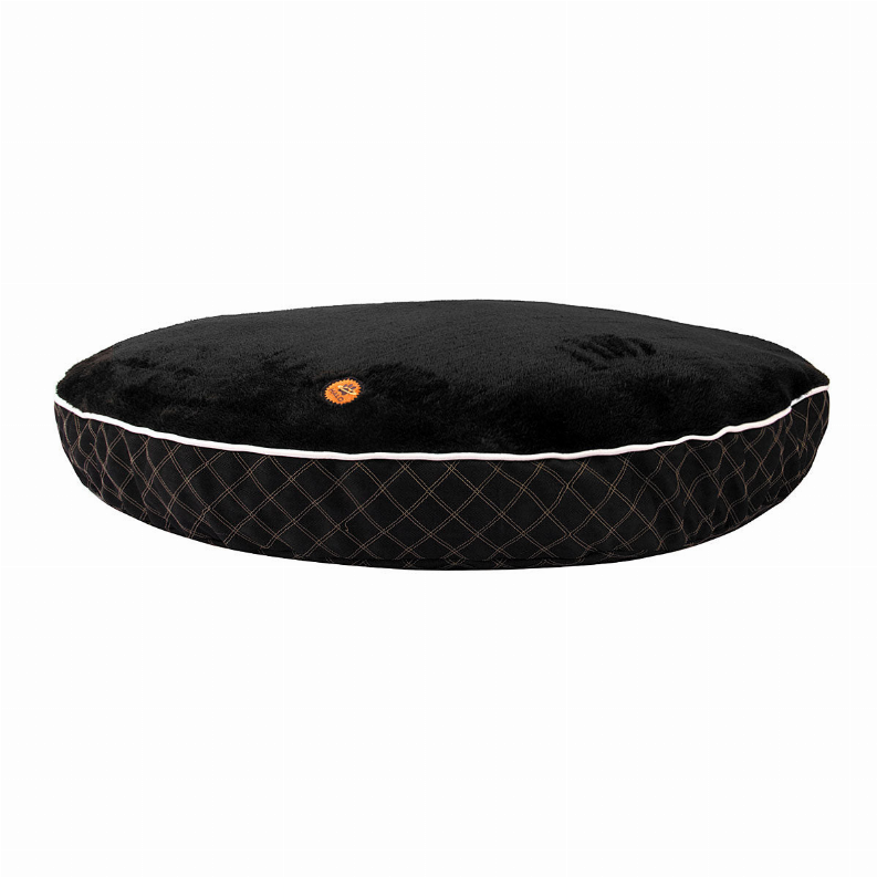 Halo Round Natasha Dog Bed S Black