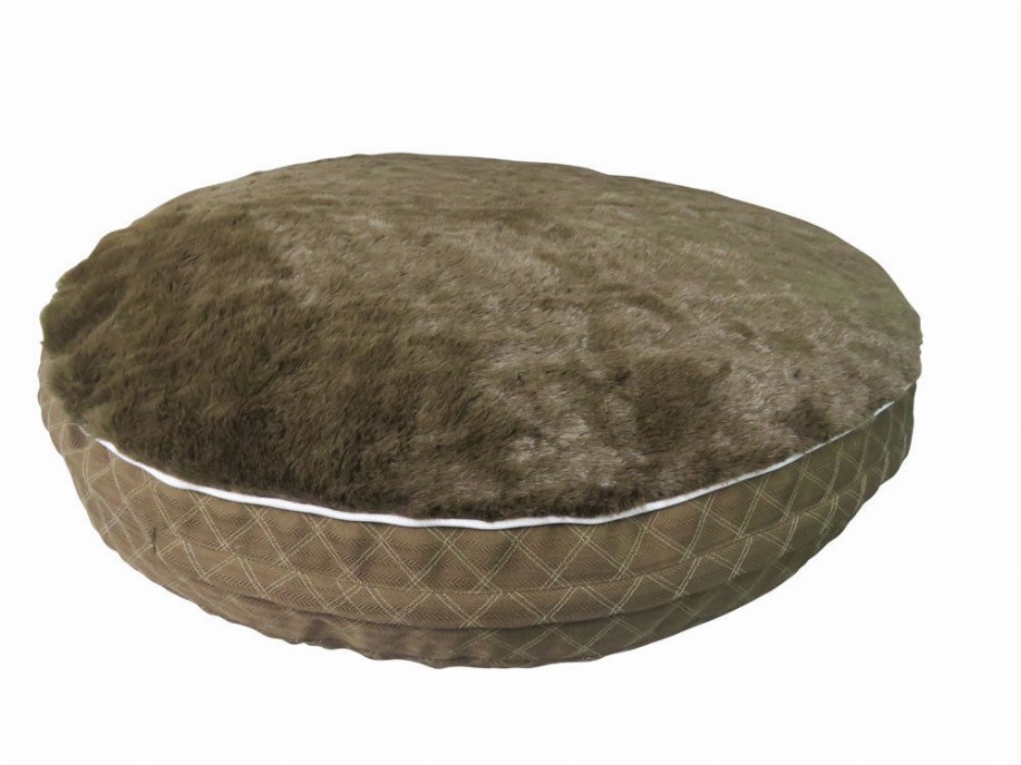 Halo Round Natasha Dog Bed S Brown