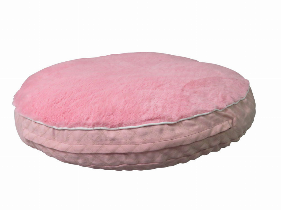 Halo Round Natasha Dog Bed S Pink