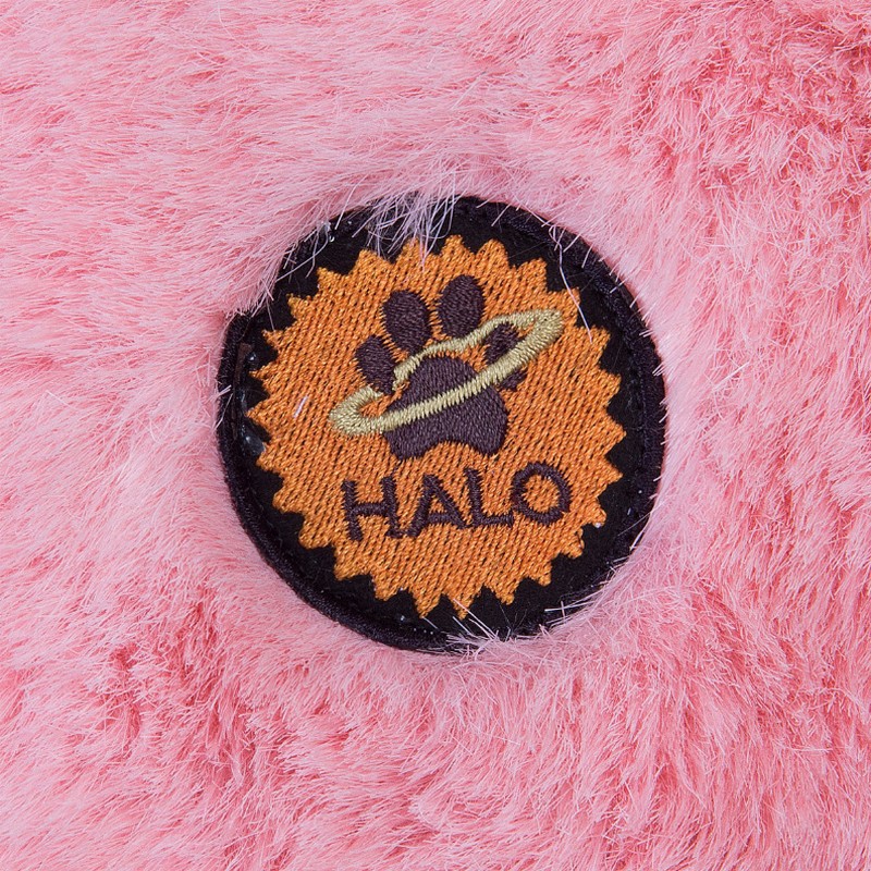 Halo Sam Round Dog Bed S Pink