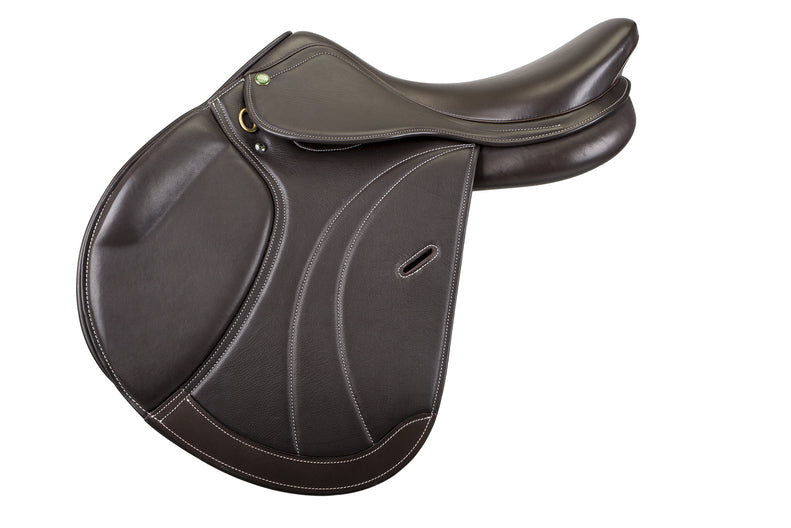 Henri De Rivel Equipe Covered Close Contact Saddle 16.5 Havana